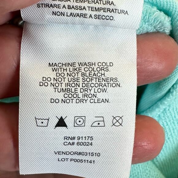 Fila French Terry Joggers Sweatpants Blue Tint Size XL - Picture 9 of 9